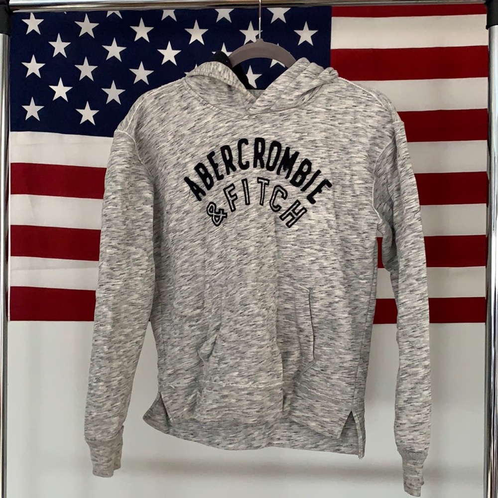 Abercrombie kids gray hoodie size 13/16